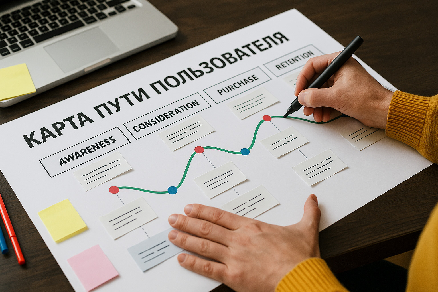 Карта пути пользователя (User Journey Map) как её составить