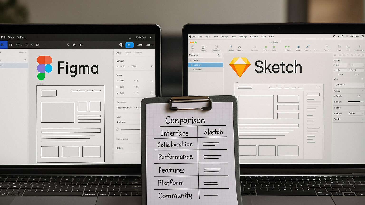 Сравнение Figma и Sketch по ключевым критериям