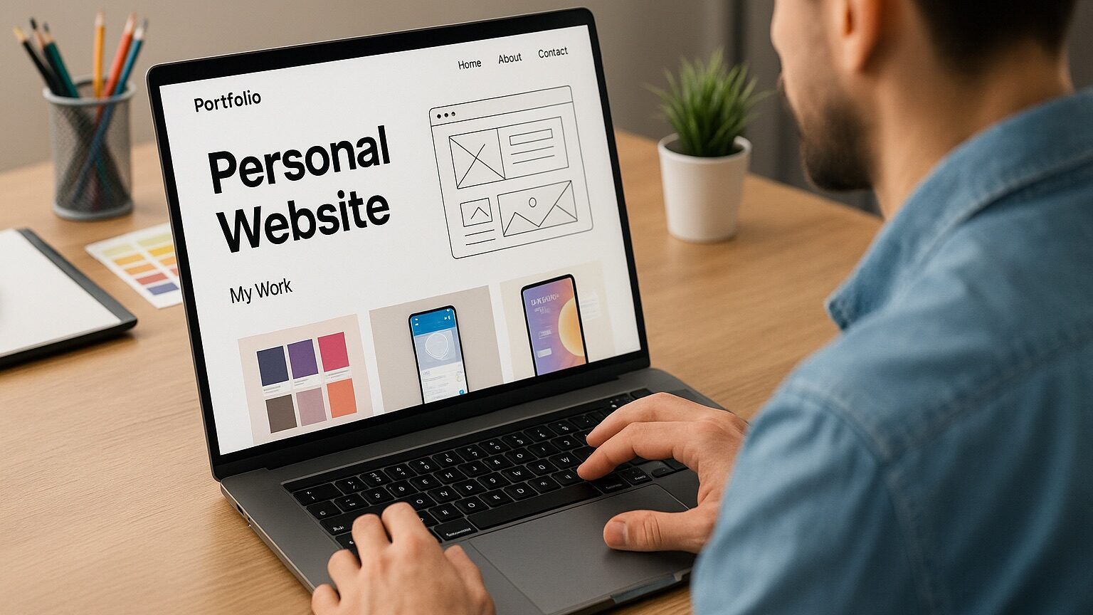 Как создать персональный сайт-портфолио для дизайнера