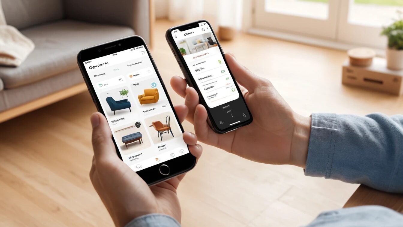 Мобильный интерфейс интернет-магазина